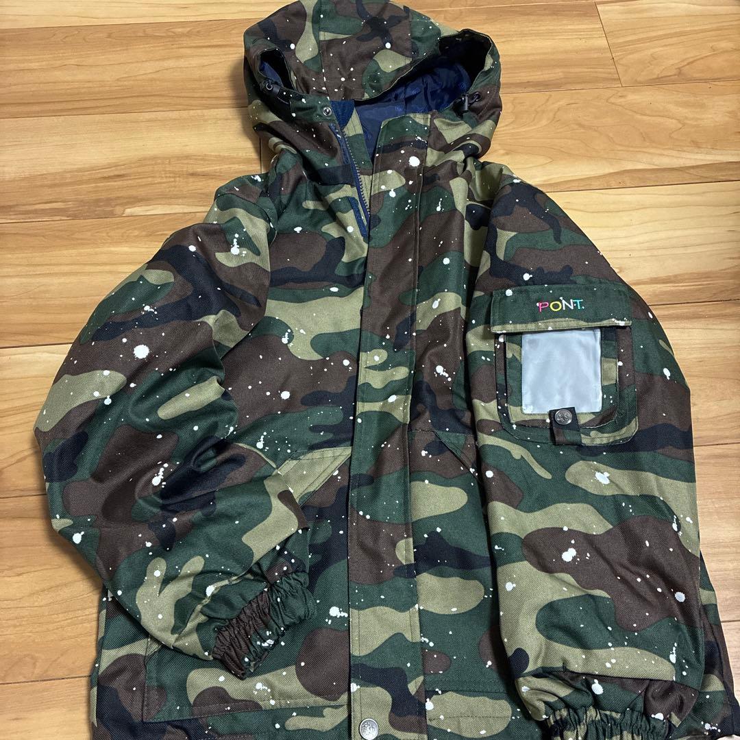 迷彩 スノーボードウェア 子ども用 - メルカリ