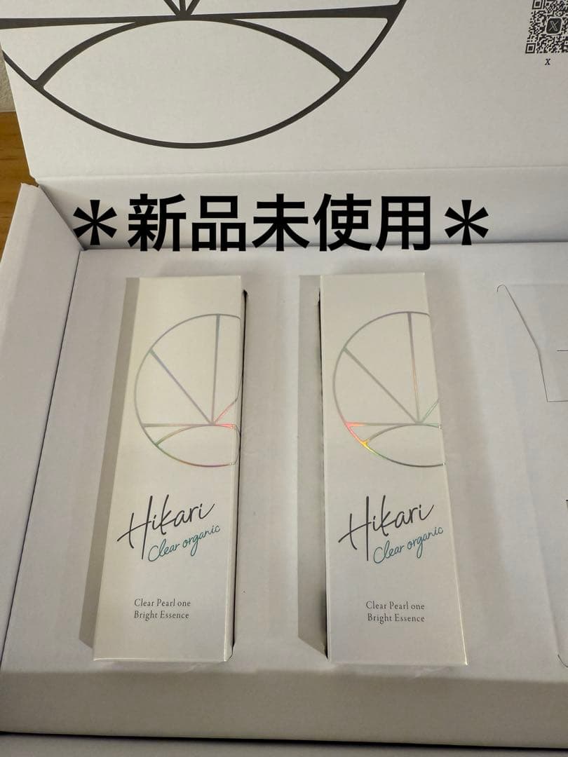 HIKARI CLEAR オーガニック　クリアパールワン ブライトエッセンス２本 HIKARI CLEAR オーガニック / クリアパールワン ブライトエッセンスの