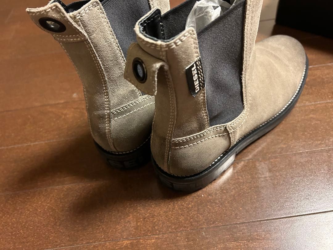 えいまたさん専用[美品ディーゼル DIESEL ダート加工サイドゴアブーツ