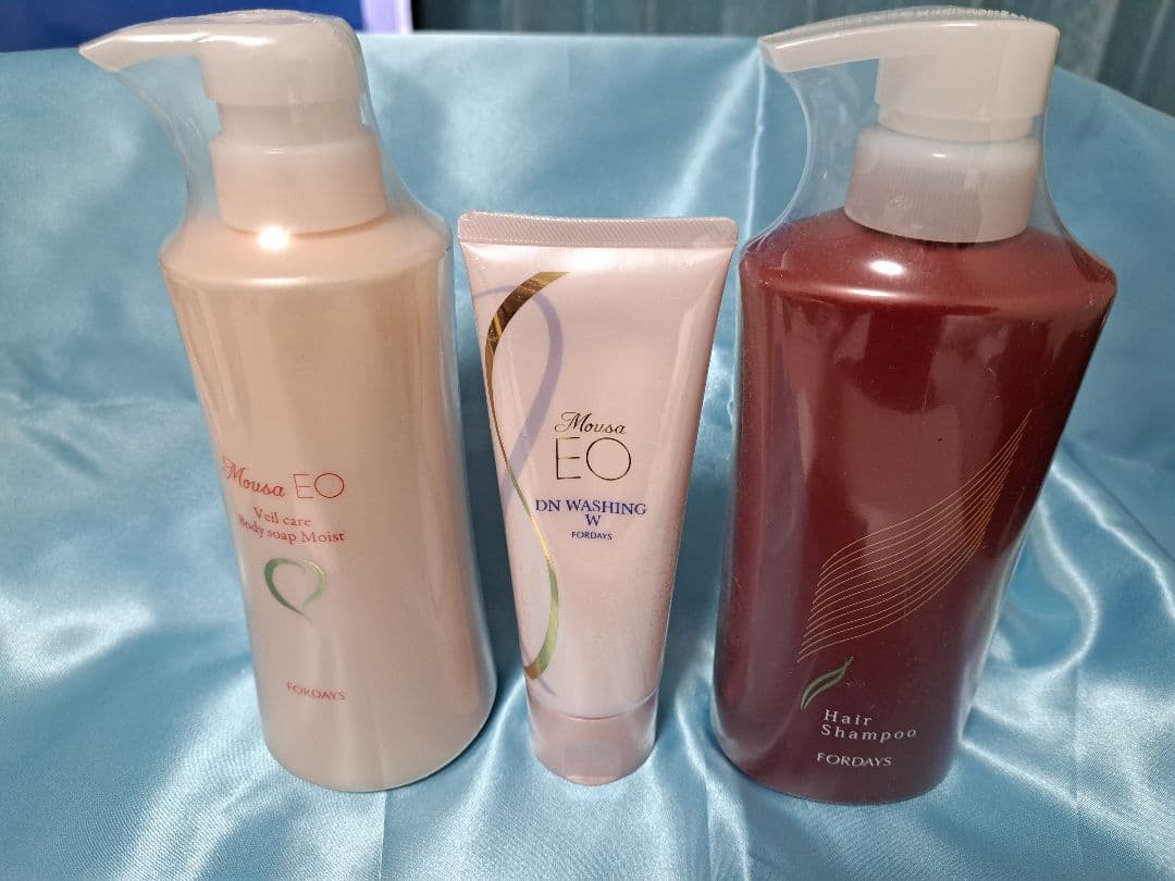 超人気シリーズ】MoussaEO ボディソープ・DN洗浄・ヘアシャンプーセット