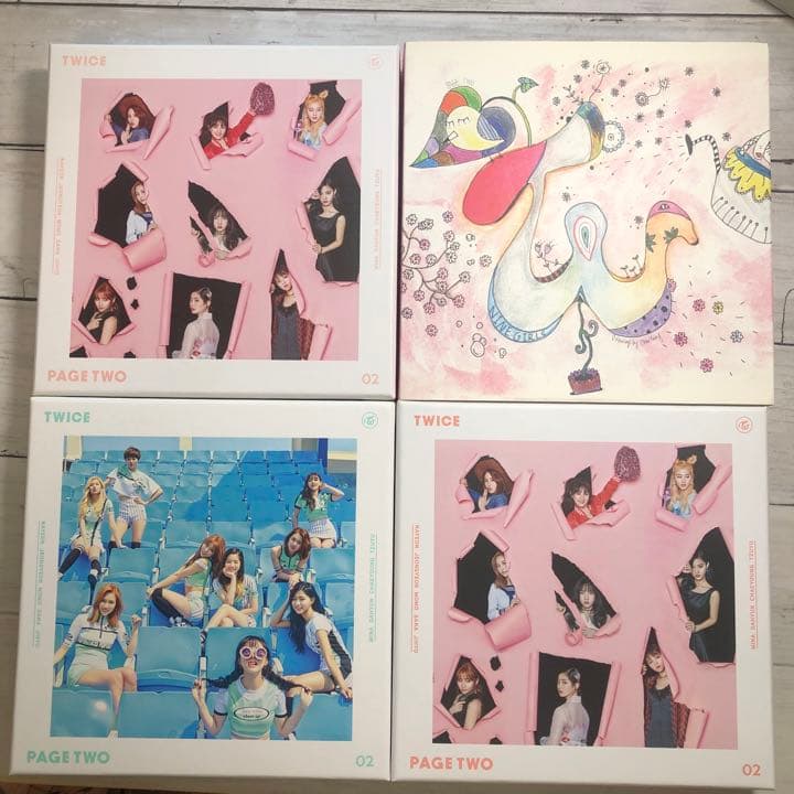 TWICE アルバム PAGE TWO チェヨンデザイン - メルカリ