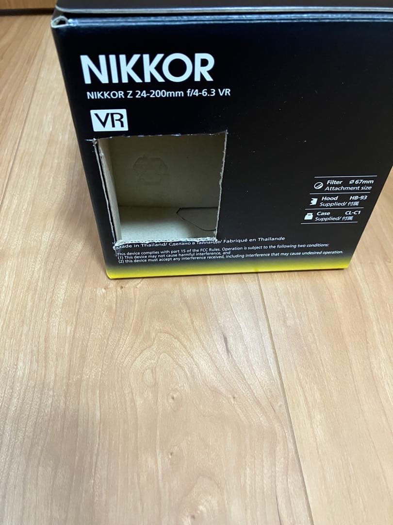 NIKKOR Z 24-200mm f/4-6.3 VR 美品