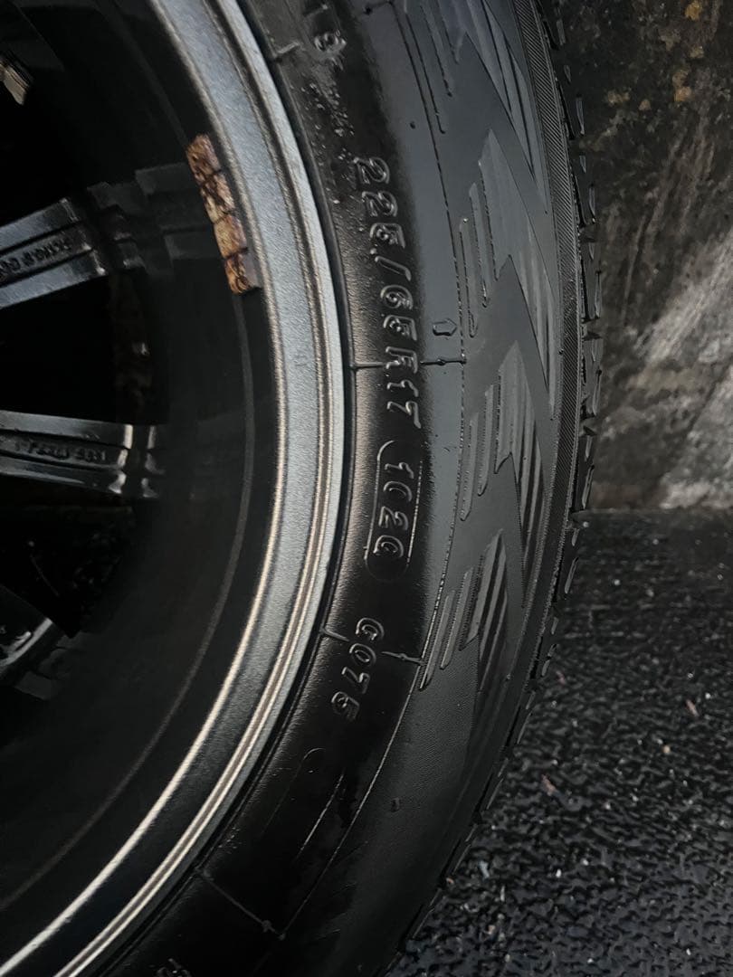 225/65/r17 17インチ ホイールセット