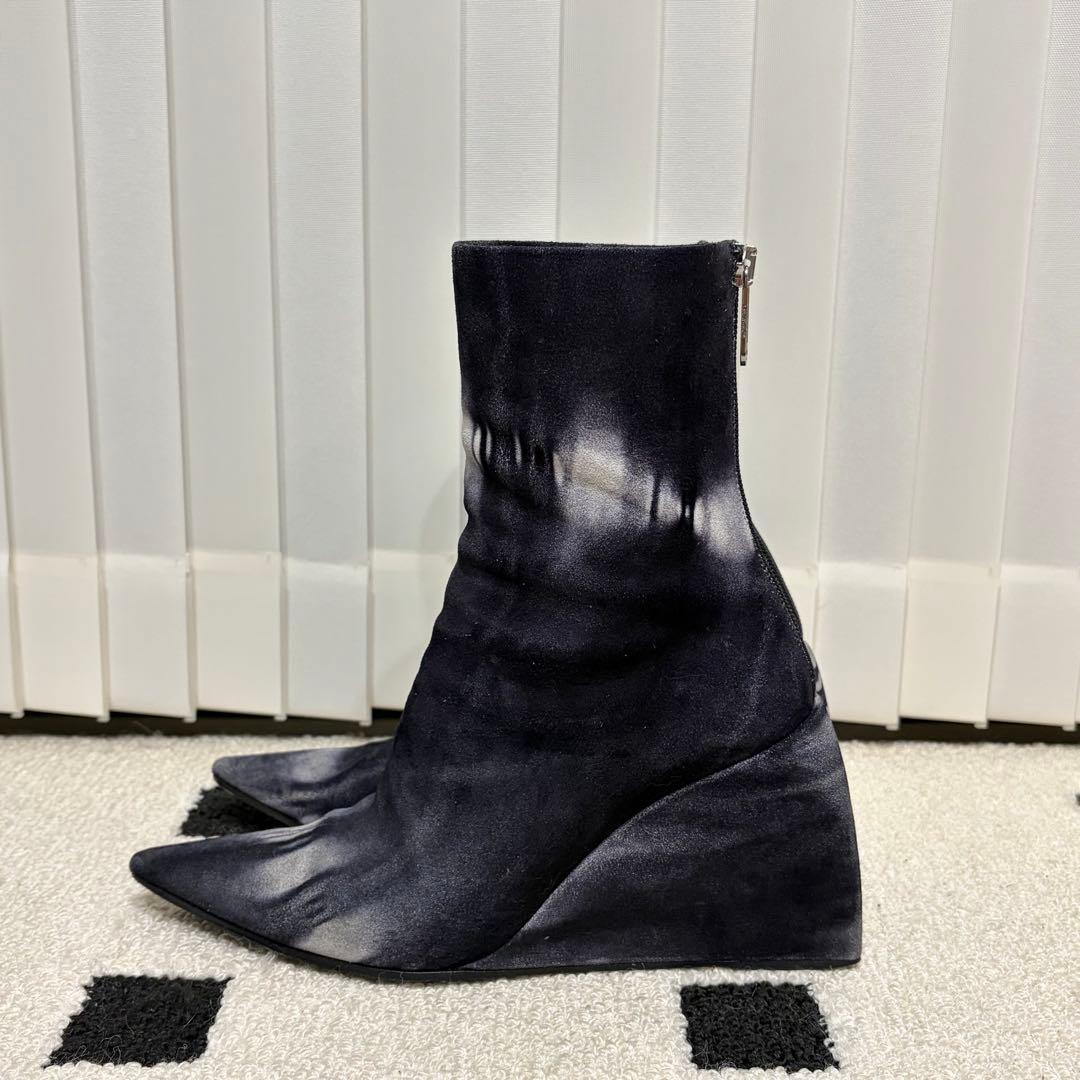 【7】OFF-WHITE グラデーションポインテッドトゥブーツ ポインテッドトゥショートブーツ(ブーツ)｜シューズ｜FRAY I.D（フレイ