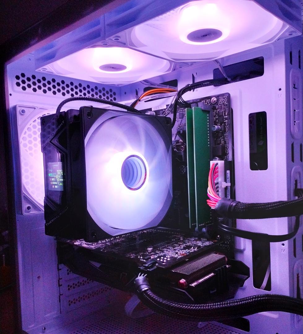 ゲーミングPC/Core i5 8400/RX570/メモリ8G/LCDクーラー - メルカリ