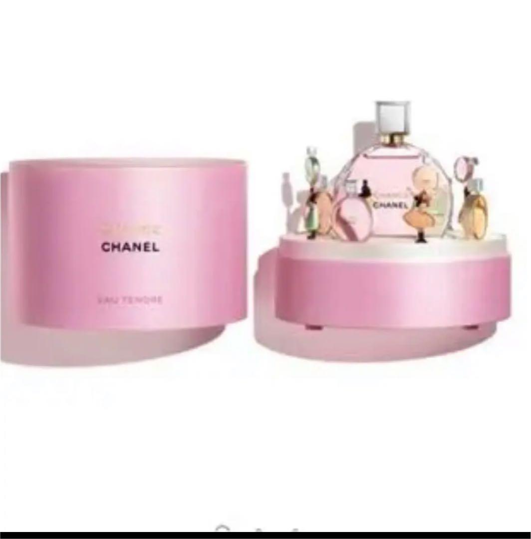 希少 CHANEL チャンス ミュージックボックス オルゴール 香水 限定