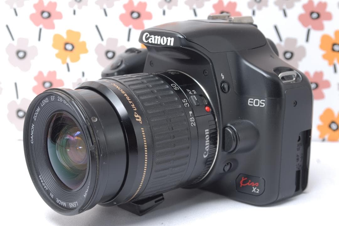 ❤Canon Kiss X2❤簡単撮影❤デジカメ一眼入門モデル❤スマホ転送OK