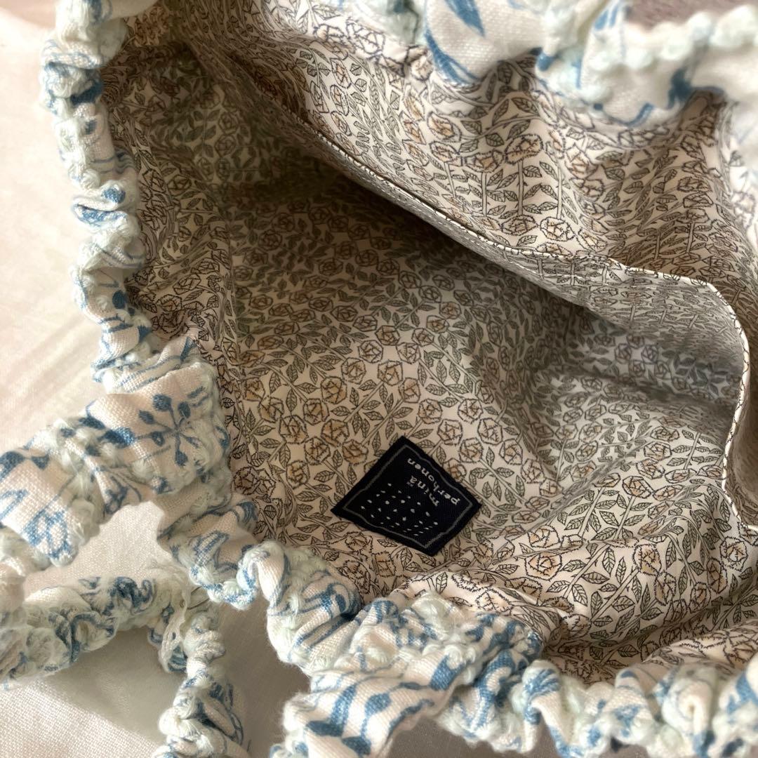 ミナペルホネン スキップバッグ レターオブフラワー タンバリン 新品未