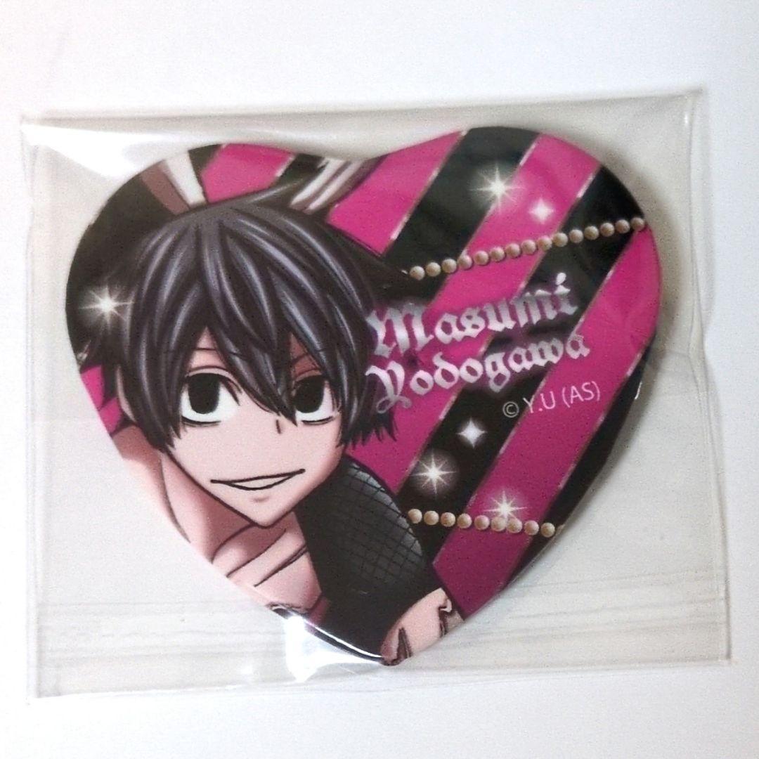 桃源暗鬼 マリモクラフト 原作 ハート 缶バッジ バニー 淀川 真澄