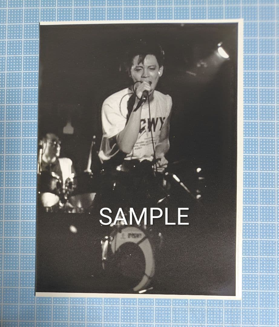 BOØWY生写真 1984年〜86年 BOØWY PHOTO】 BOØWY生写真界隈では 記念撮影系も意外と