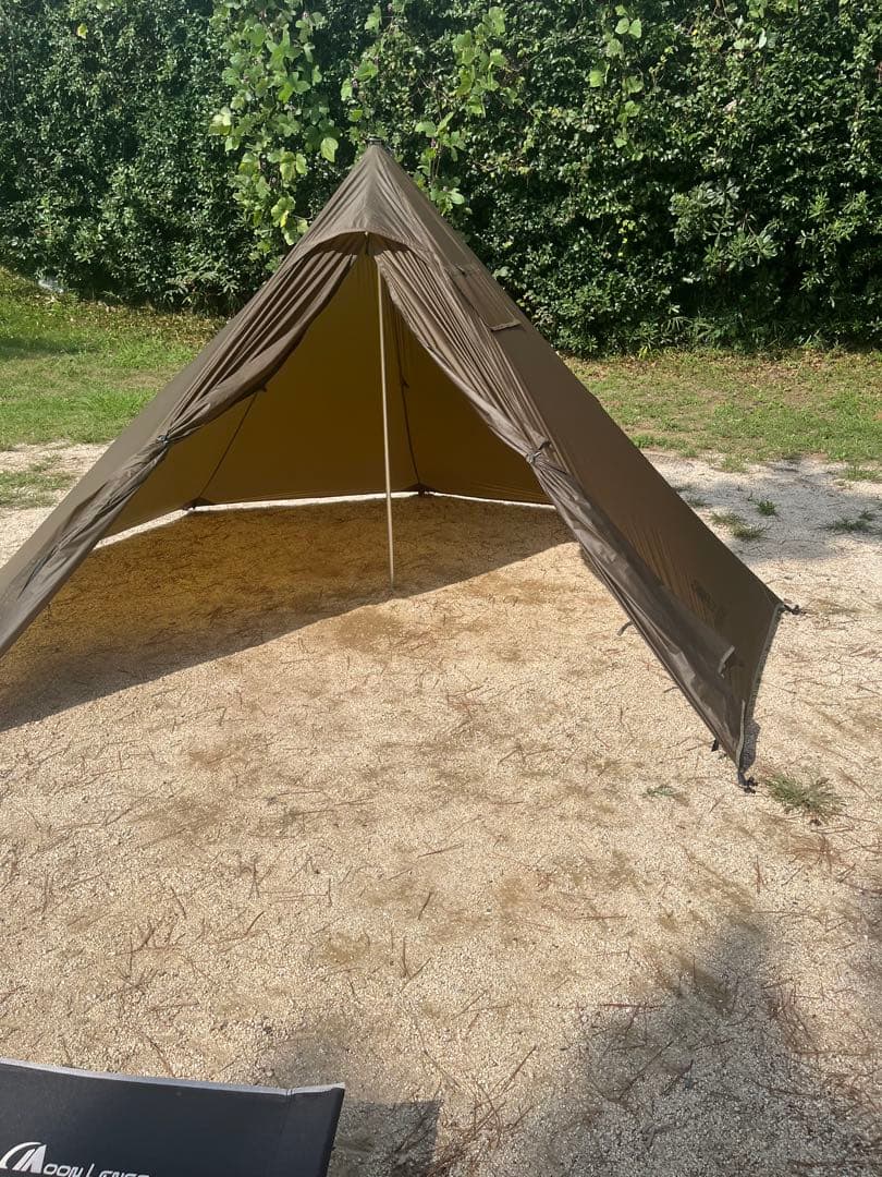 ONETIGRIS ティピー型キャンプテント BLACK orca - テント・タープ高 品質