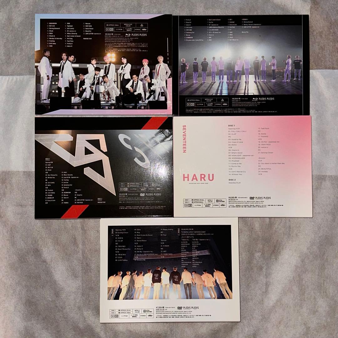 SEVENTEEN セブチ ライブDVD・Blu-rayセット - メルカリ