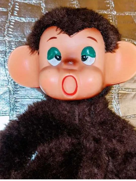 くたくたモンキー 猿 ぬいぐるみ 人形 さる サル 昭和レトロ