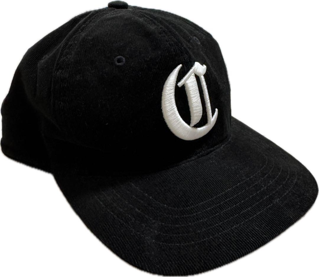 COOTIE PRODUCTIONS ベースボールキャップ ブラック×ホワイト - メルカリ