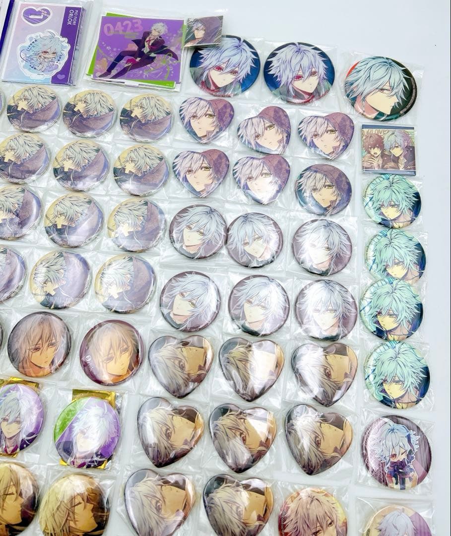 匿名配送】ピオフィオーレの晩鐘 オルロック 缶バッジ 89点セット