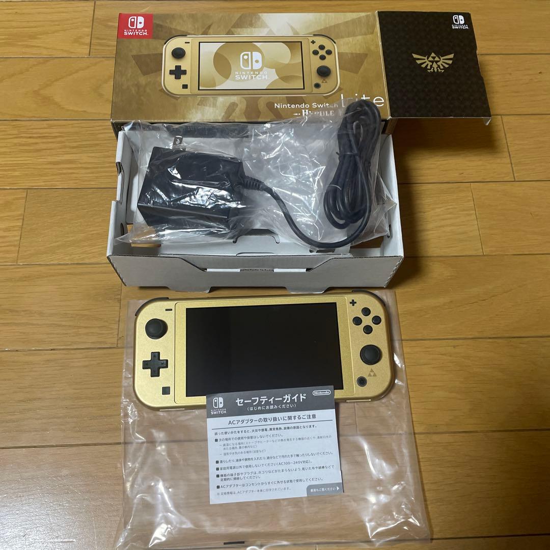 ゼルダの伝説　ハイラルエディション　switch lite 本体 Nintendo Switch Lite Hyrule Edition ハイラルエディション ゼルダの