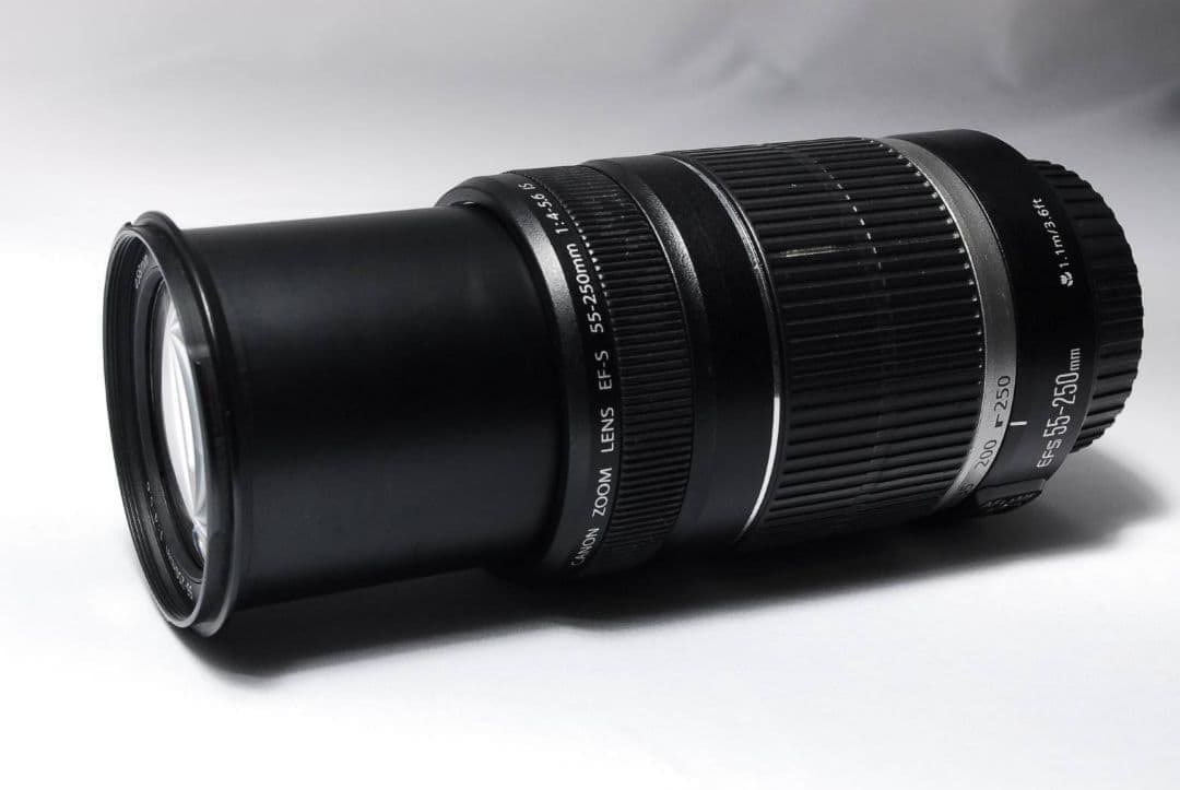 ♥手ブレ補正付♥Canon EF-S 55-250mm IS 望遠レンズ 美品 - メルカリ
