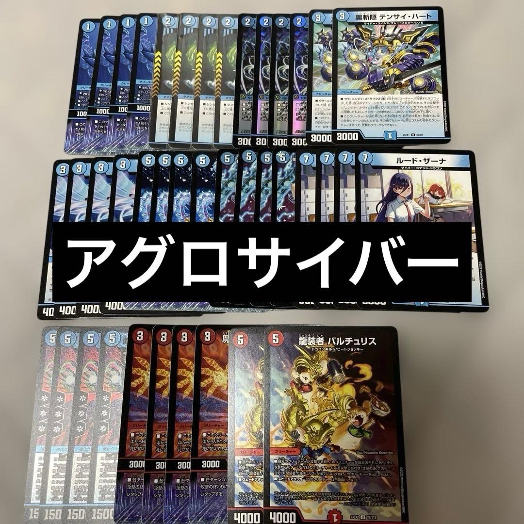 アグロサイバー CS優勝構築 デュエルマスターズ アグロサイバー CS優勝構築 デュエルマスターズ - メルカリ