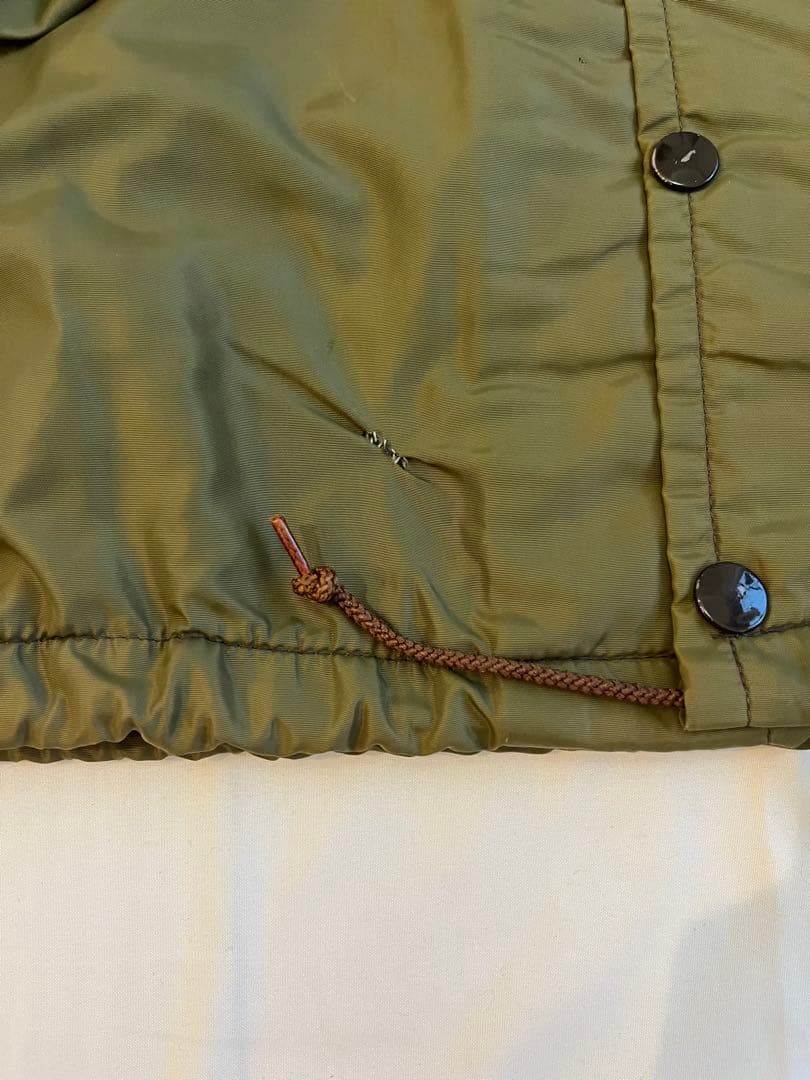 70s l.l.bean 筆記体タグ コーチジャケット オリーブ USA製