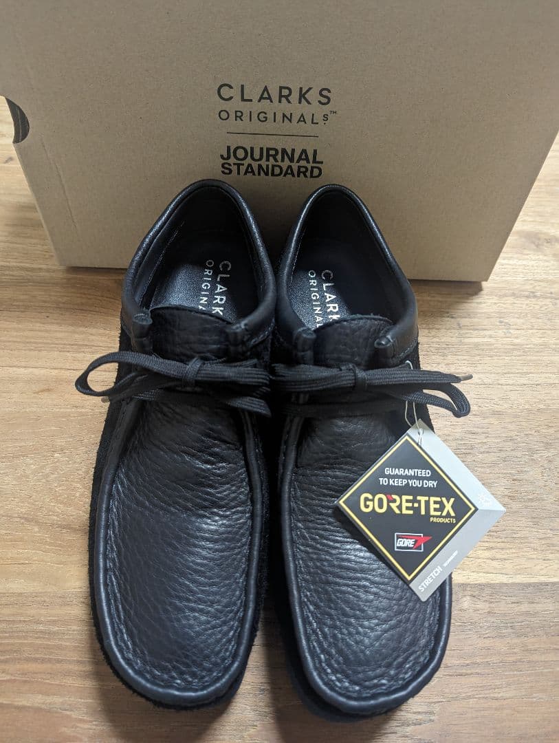 ジャーナルスタンダード 別注クラークス ワラビー ゴアテックス OVY