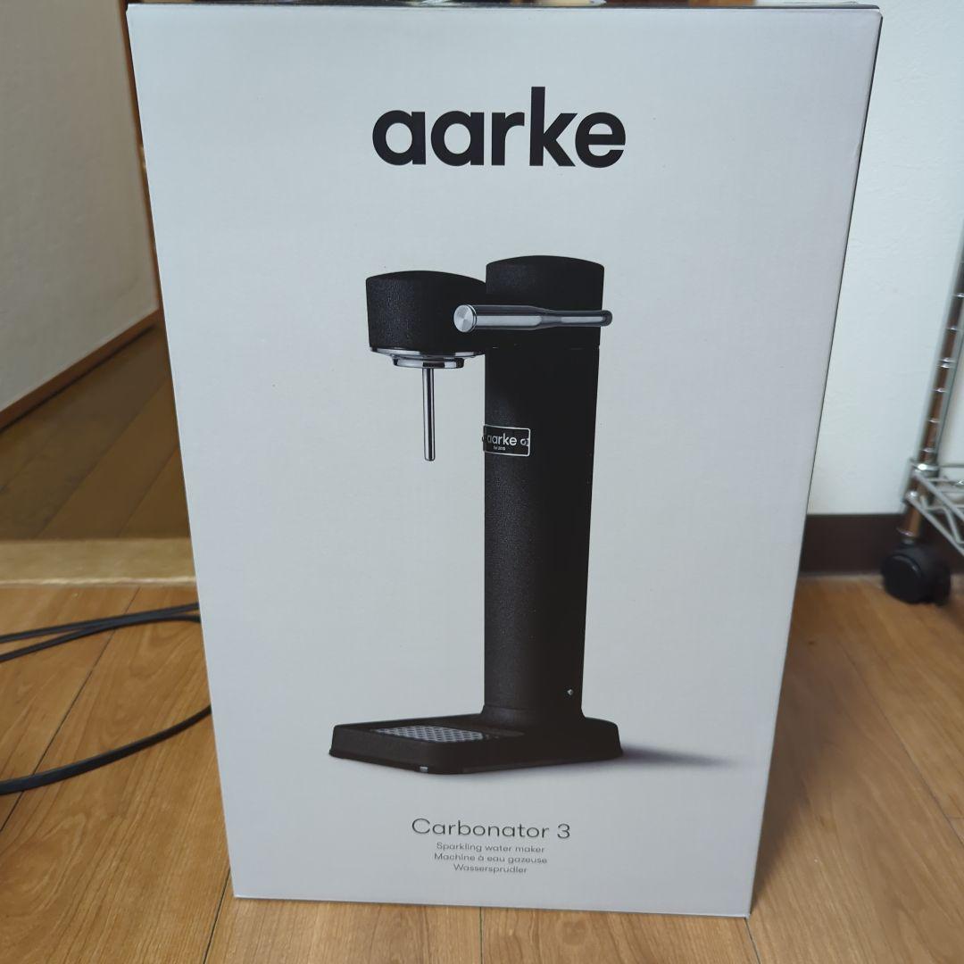 【新品未開封】Aarke（アールケ）Carbonator 3 炭酸水メーカー 新品】aarke（アールケ）炭酸水メーカーCarbonator 3 公式】aarke