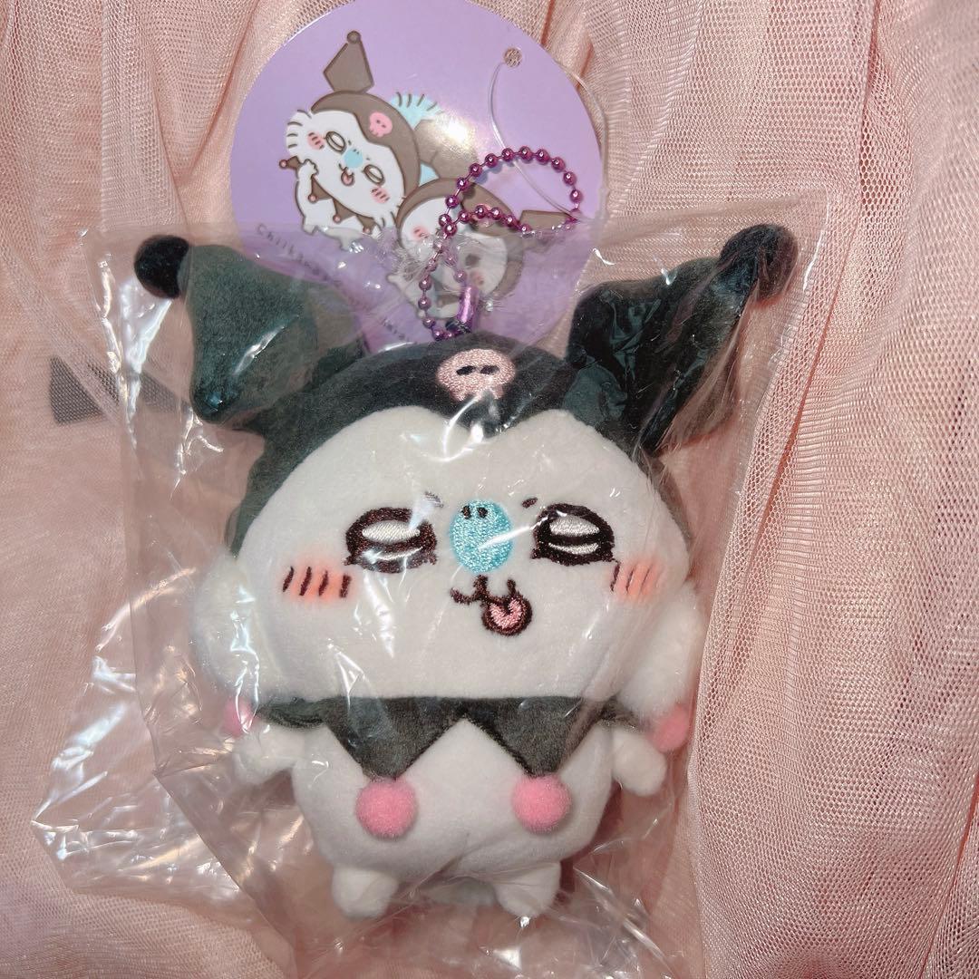 ちいかわ×サンリオキャラクターズ ぷちミニマスコット モモンガ クロミ