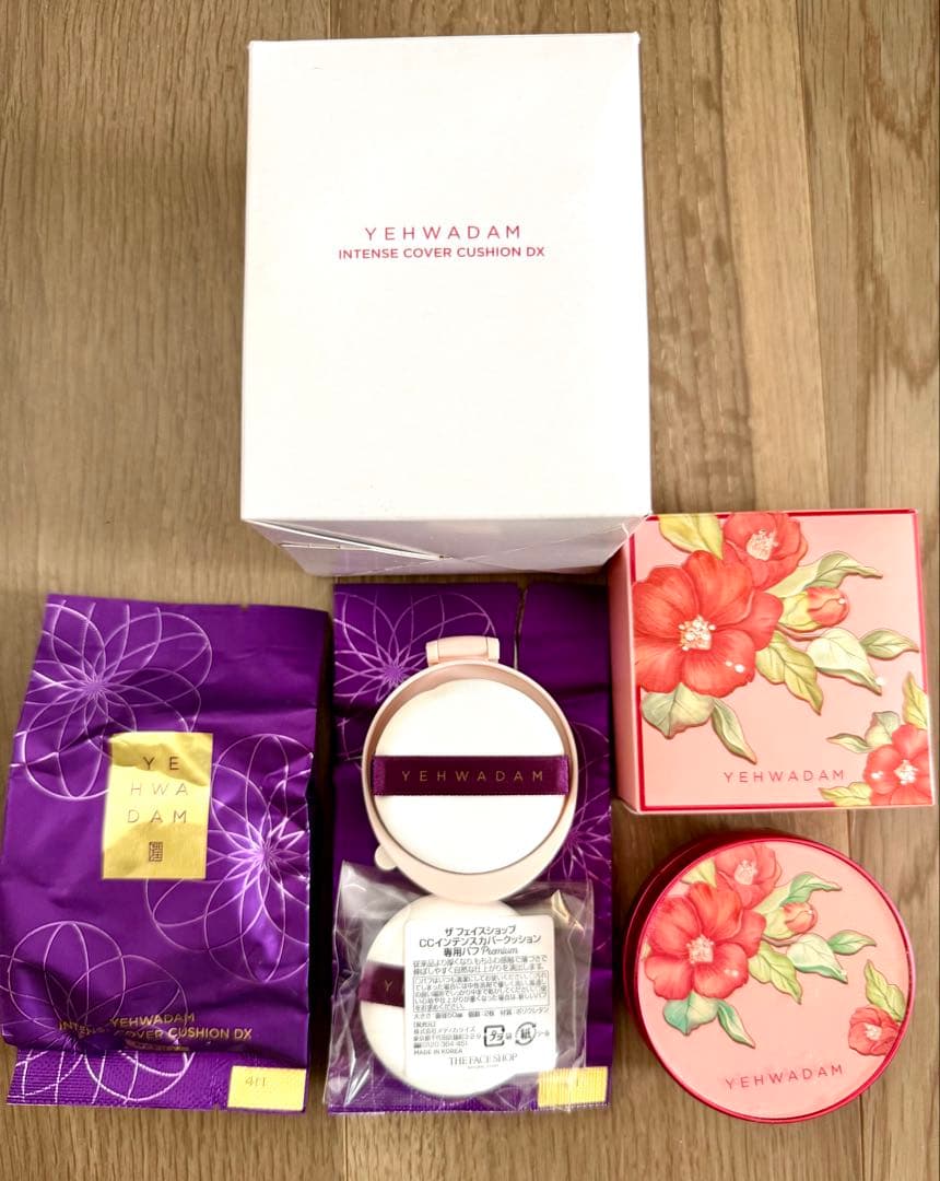 ザ フェイスショップCCインテンスカバークッション イェファダム DX3個