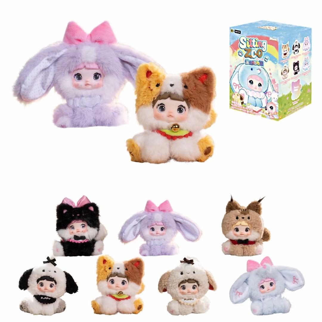 nommi 動物園 シリーズ ノミNommi 座って動物園 1BOX6体入り - メルカリ