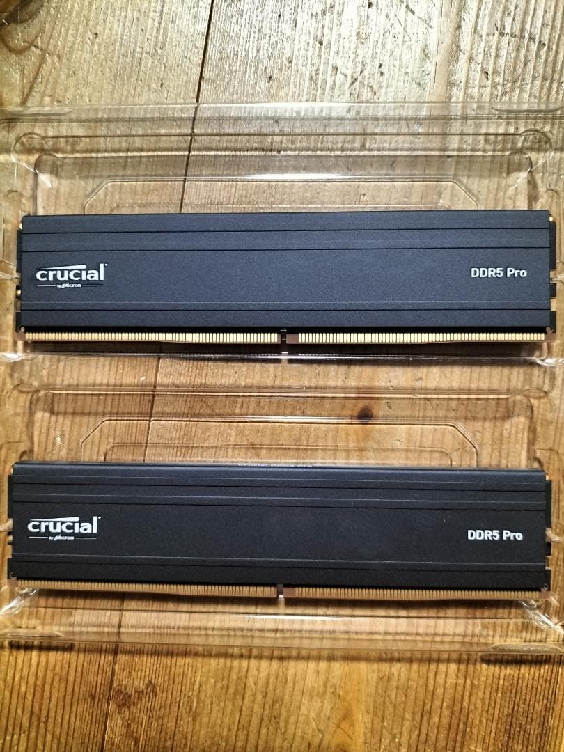メモリー Crucial Pro DDR5 32GB(16GB) Crucial Pro 32GB DDR5 RAM Kit (2x16GB), 6000MHz (or 5600MHz or