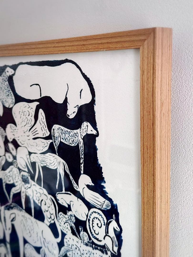 ミナペルホネン life puzzle ポスター（額装） - メルカリ