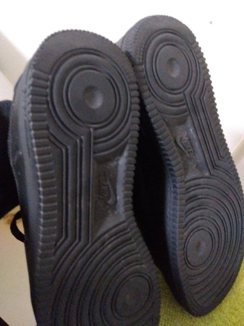 美品‼️ナイキ　エアフォース1　 ブラック　27.5cm