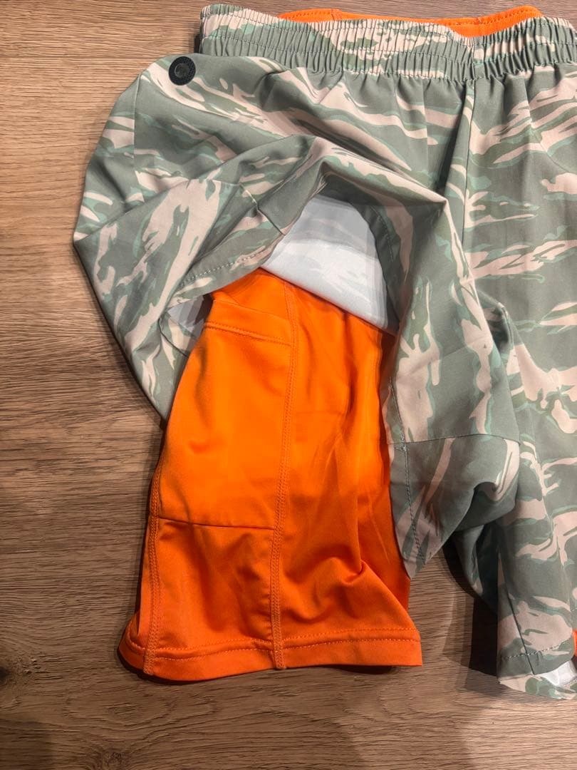 SAYSKY 迷彩柄 タンクトップ＆ショートパンツセット メンズS - 陸上用