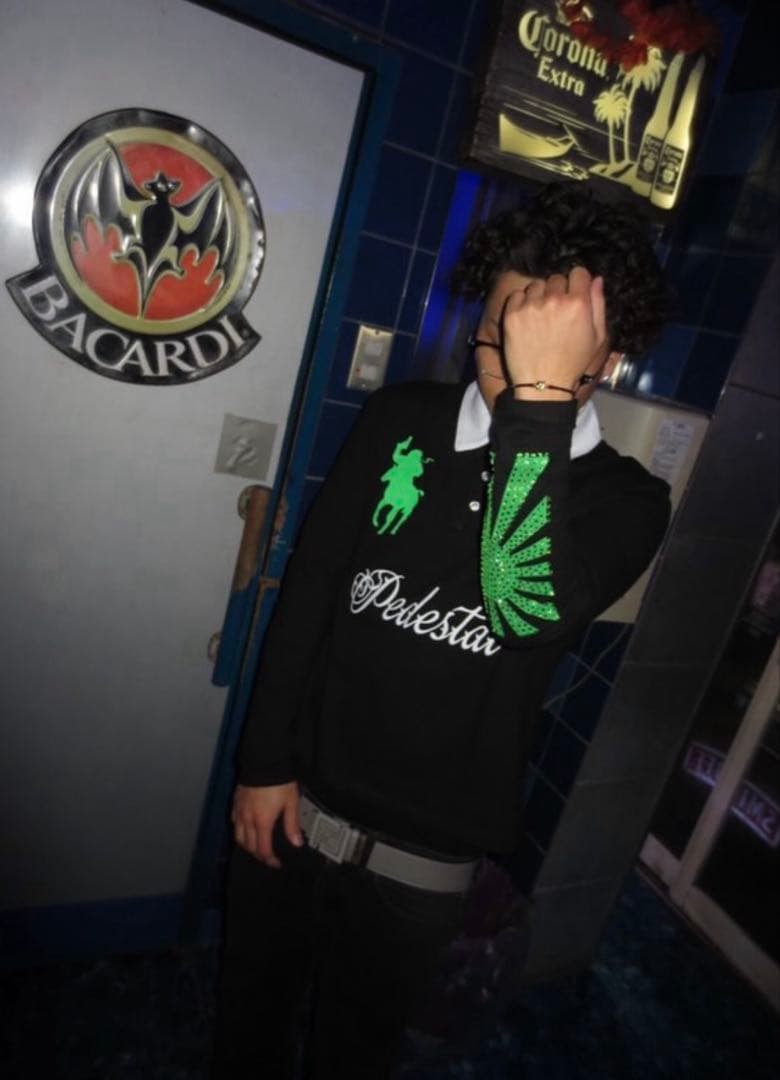 flexwitme DAB Brrrsos着用Pedestal ポロシャツ - メルカリ