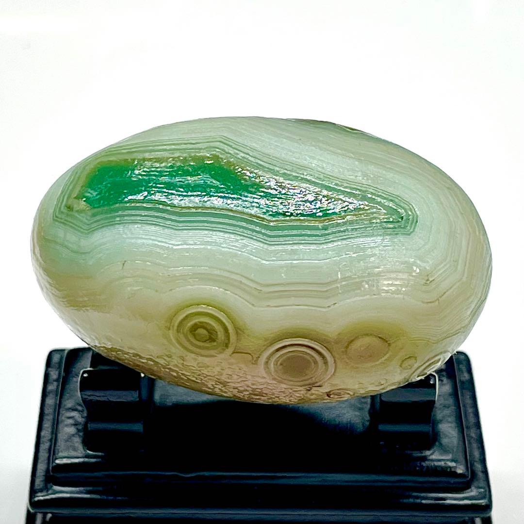 ゴビ瑪瑙 原石 S717 ゴビ石 天眼石 鉱物 標本 49.5ｇ