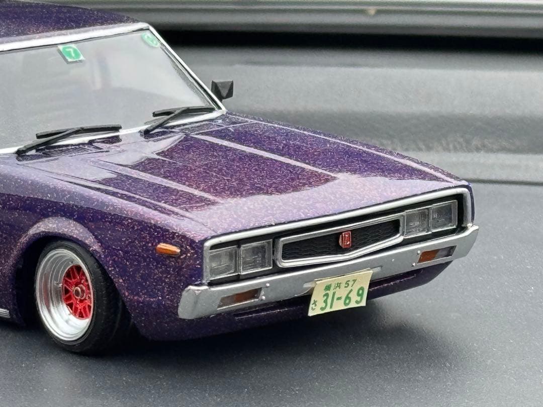 アオシマ•初版ラメチューニングカー ケンメリ4枚 - メルカリ