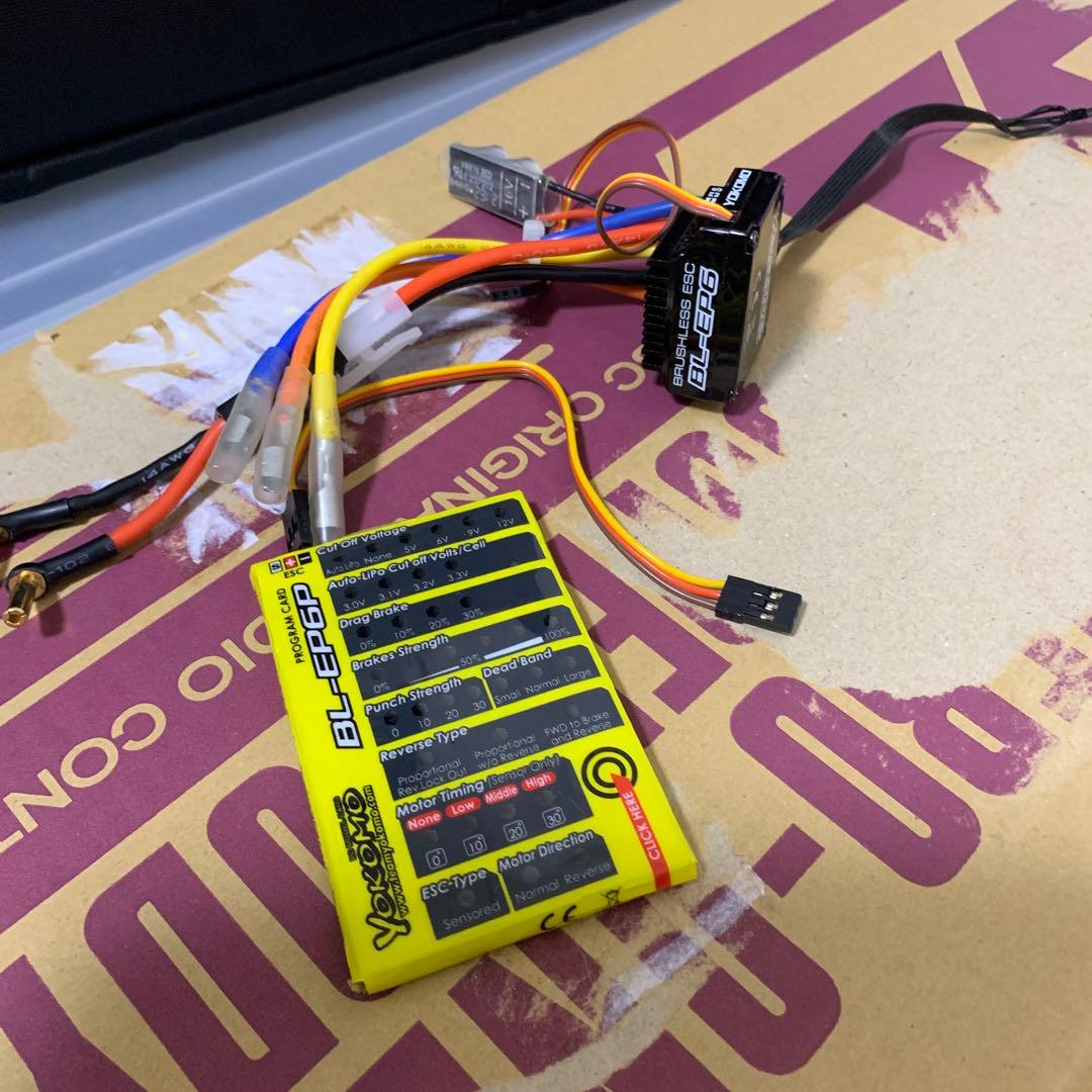 BL-EP6 ブラシレスアンプ　プログラムカード Amazon | ヨコモ (プログラムカード付)BL-EP6 ブラシレスESC 品番BL