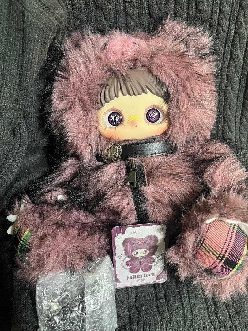 MayMei 反逆ぬいぐるみシリーズ 400％【ピンク クマ 恋愛】リュック