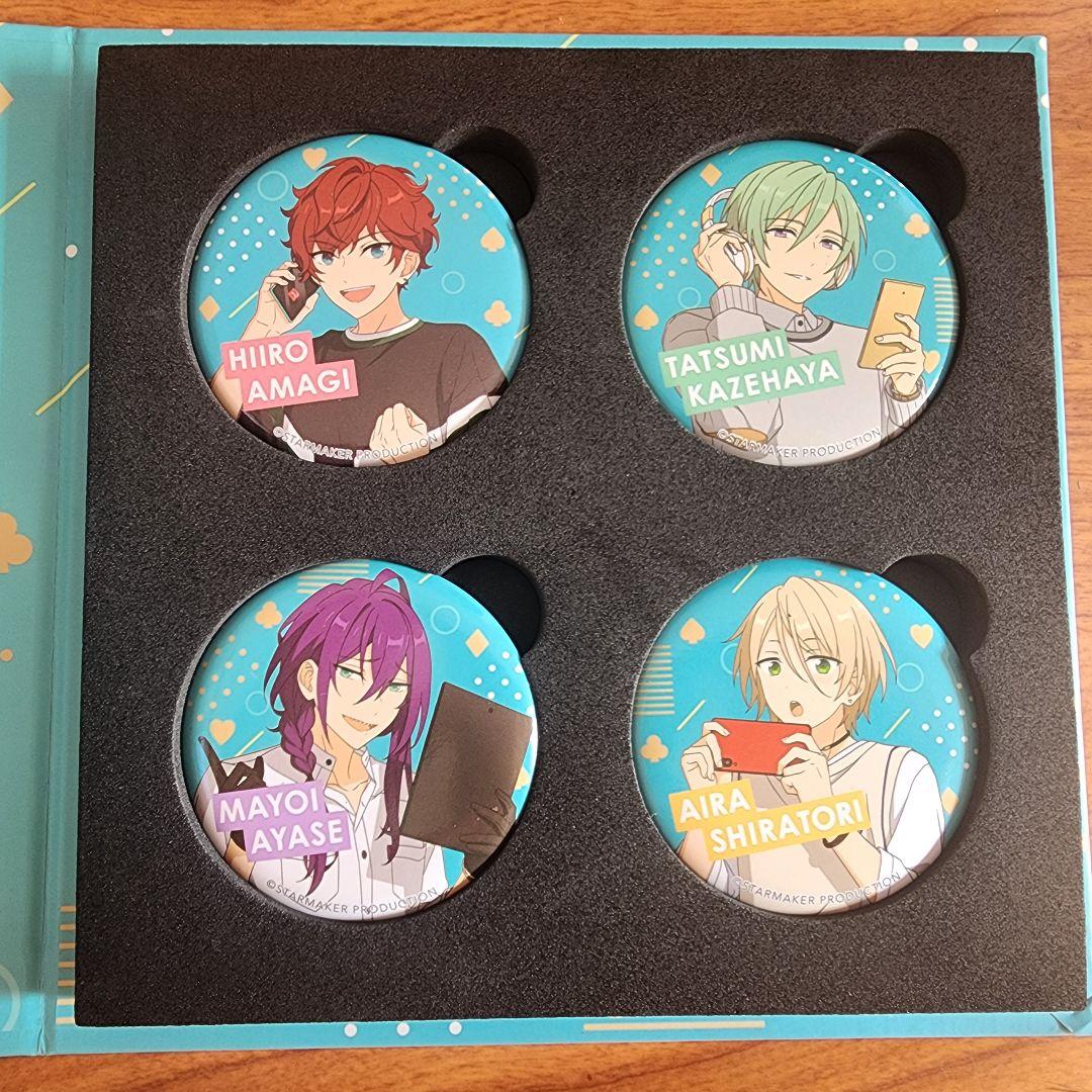 ドコモ×ALKALOID 特製缶バッジ＆コレクションケースセット