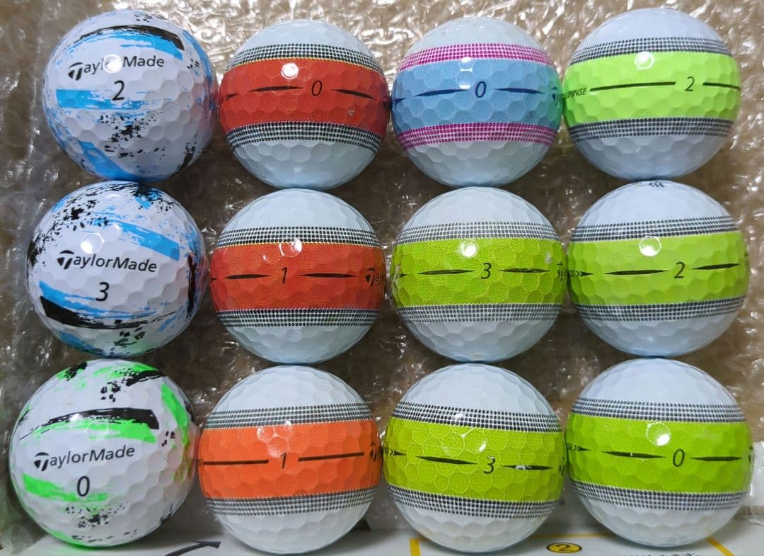 ロストボール テーラーメイド ツアーレスポンス、スピードソフトInk