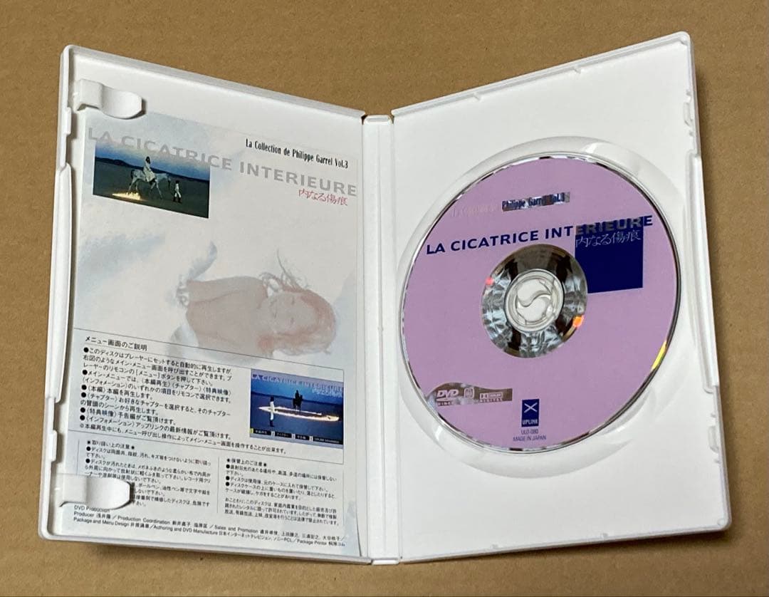 内なる傷痕　廃盤DVD アップリンク