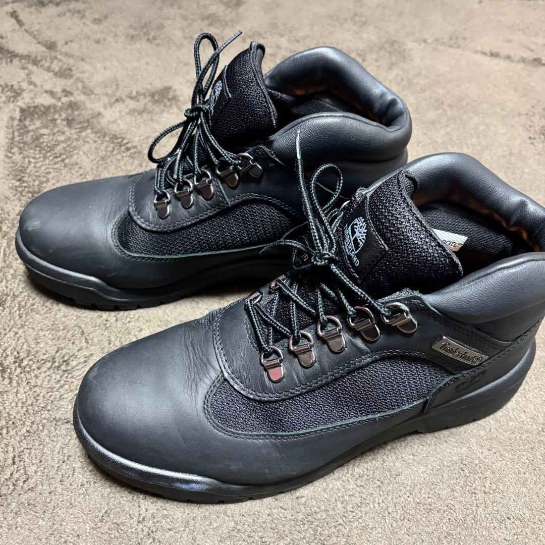 k*.様 Timberland フィールドブーツ 黒26.5 FieldBoot - メルカリ