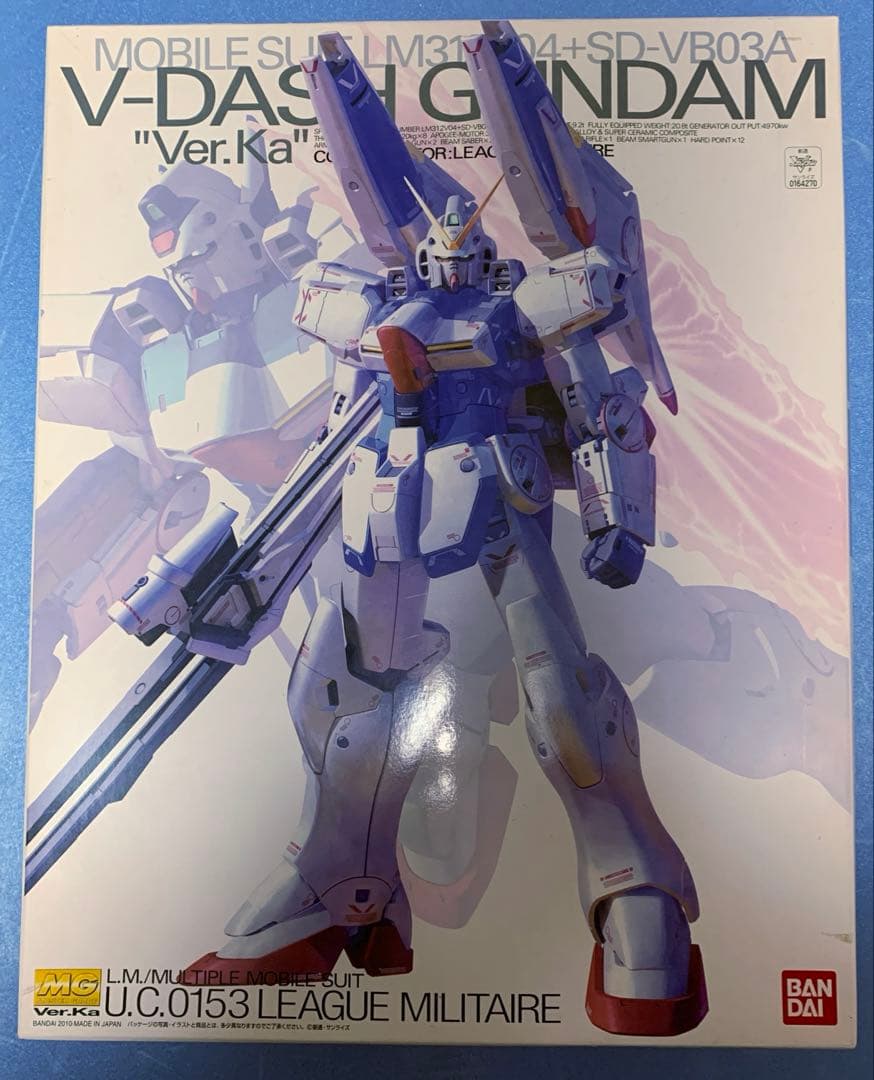 1／100 MG Vダッシュガンダム Ver.ka ガンダムデカール欠品あり MG 1/100 Vダッシュガンダム Ver.Ka【4573102721938】｜バンダイ（BANDAI）