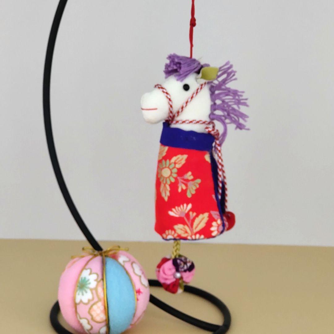 縮緬細工 [ 春駒とはす飾り ] - メルカリ