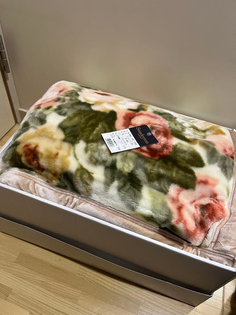 Sanderson サンダーソン アクリルマイヤー毛布 西川産業 日本製 - メルカリ