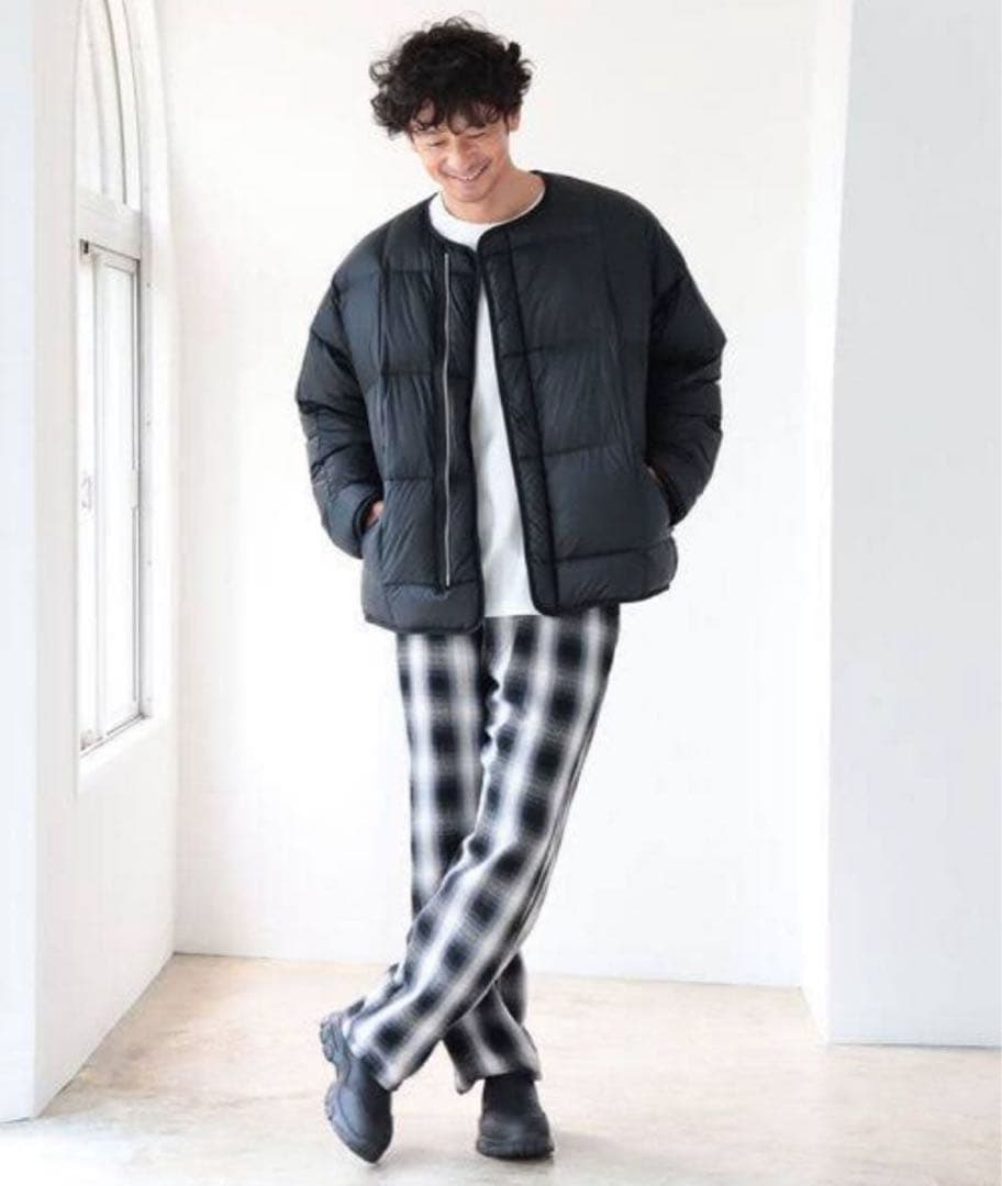 ORCIVAL PERTEX(R) キルトダウン ノーカラーブルゾン オーシバル