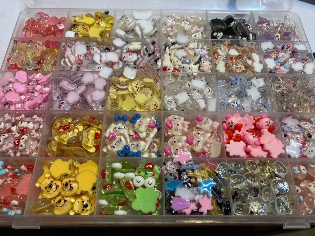 ネイルパーツ大量♡ 楽天市場】ネイルパーツ 150個セット 3D 立体 星 カラフル ネイル