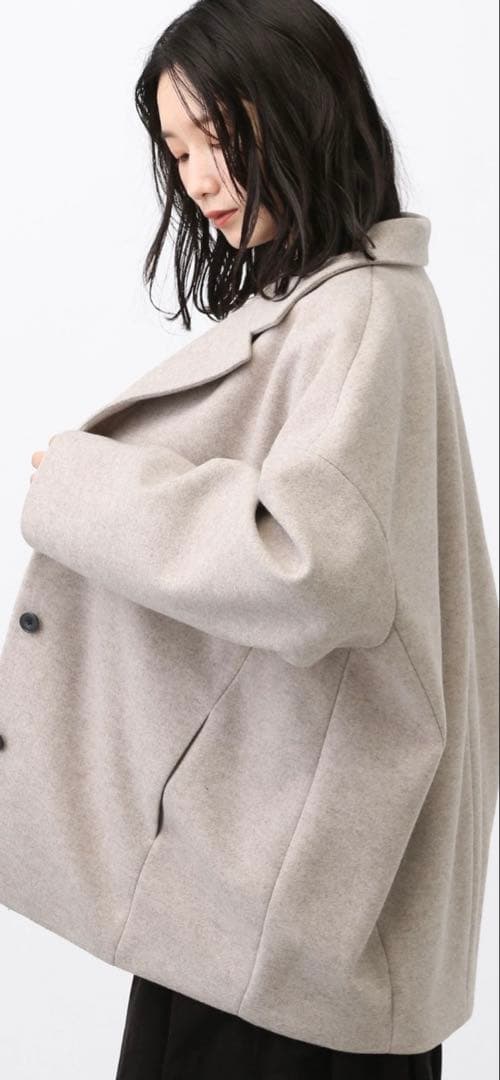 特価！《natural by clip》コクーンミドルコート