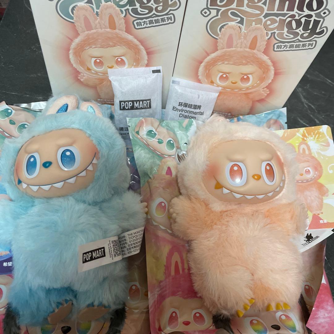 正規品 ポップマート購入 ラブブ エナジー 2つセット - メルカリ