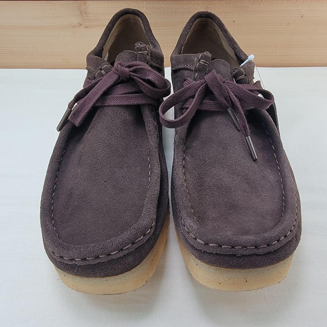 クラークス ワラビー ダークブラウン クレープソール UK8.5 26.5cm