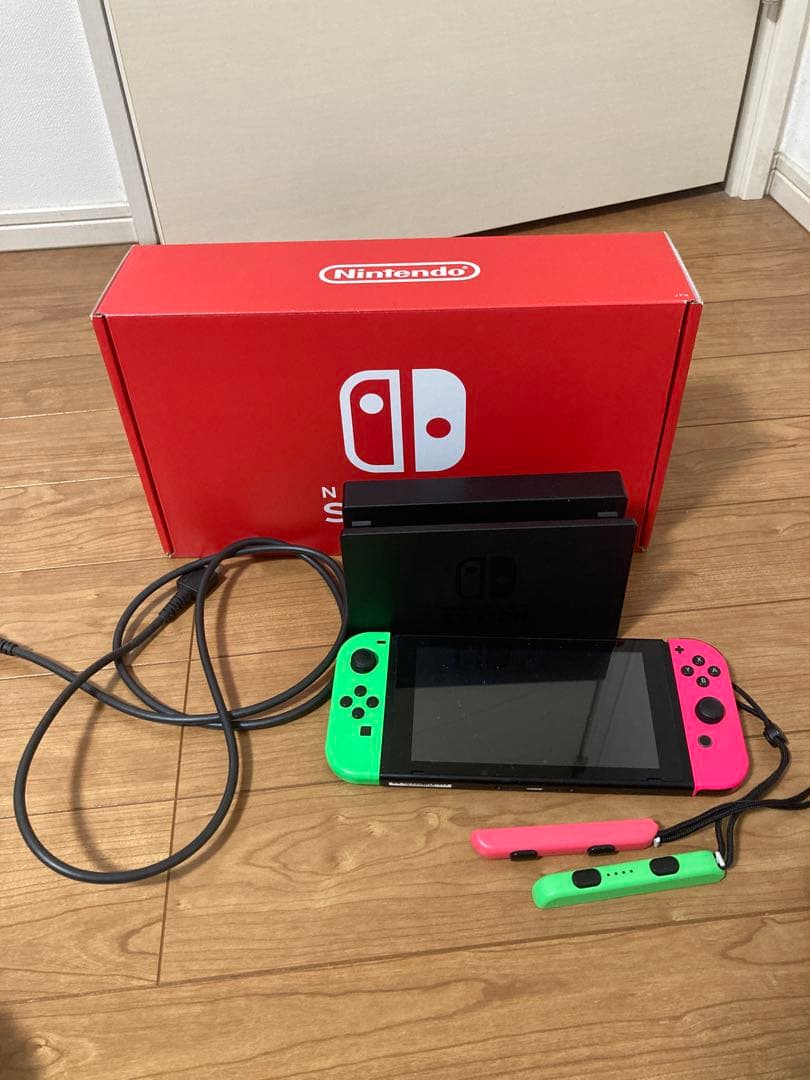 Nintendo Switch ネオンピンク/グリーン本体 任天堂（Nintendo） Nintendo Switch 本体 Joy-Con (L) ネオングリーン